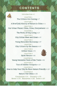 City Safari Table of Contents